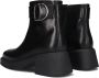 VAGABOND SHOEMAKERS Dorah 5642-201 Enkellaarsjes Enkelboots met rits Dames Zwart - Thumbnail 3