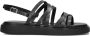 Vagabond Shoemakers Zwarte Leren Sandalen Connie 501 Black Dames - Thumbnail 6