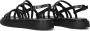 Vagabond Shoemakers Zwarte Leren Sandalen Connie 501 Black Dames - Thumbnail 7