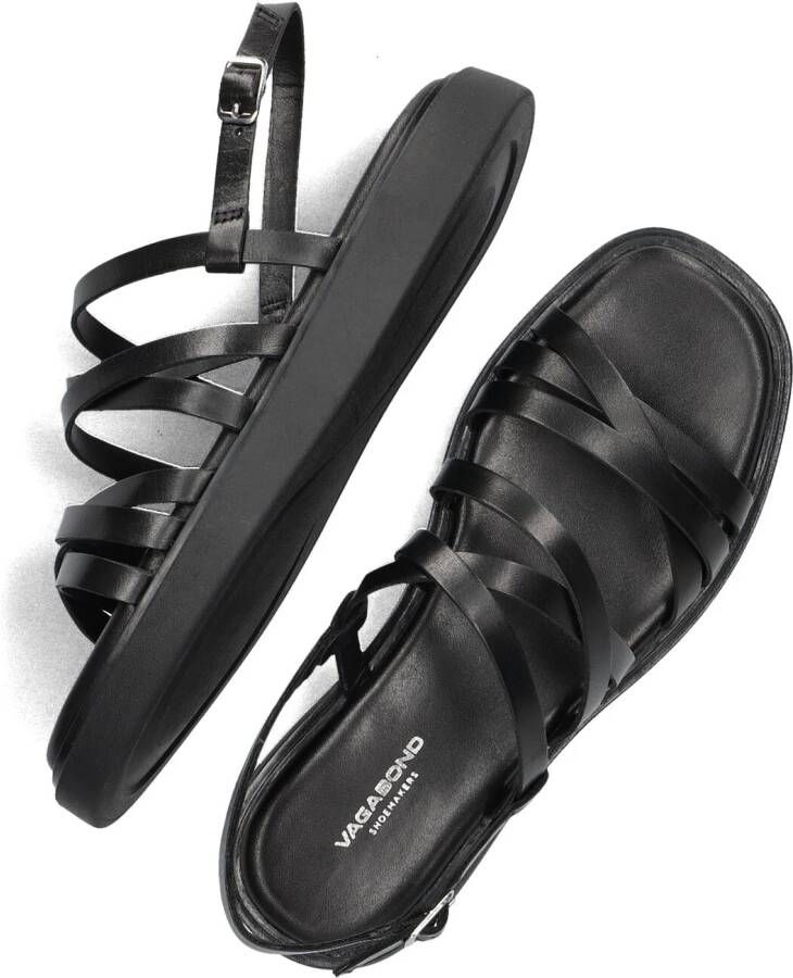 VAGABOND SHOEMAKERS Zwarte Sandalen Connie 501