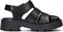 Vagabond Shoemakers Zwarte Leren Dad Sandaal Cosmo 2.0 Black Dames - Thumbnail 4