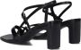 Strappy Sandals bruiloft Luisa Sandal Sandalen Dames Zwart - Thumbnail 4