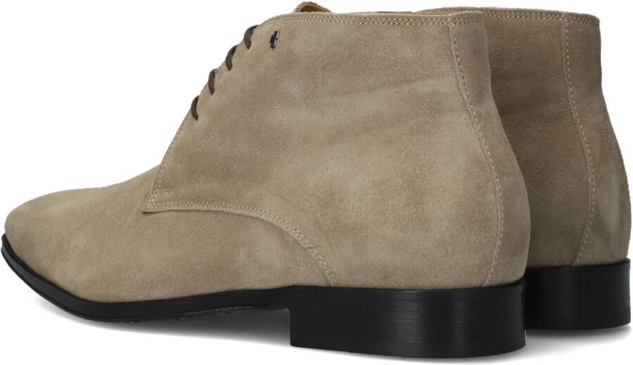 VAN BOMMEL Beige Veterschoenen Sbm-50029