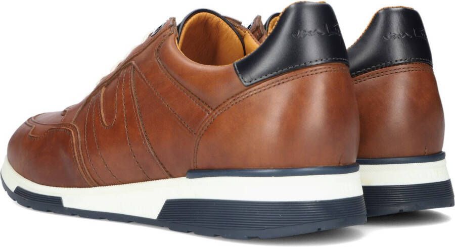 Van Lier Cognac Lage Sneakers Positano