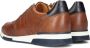 Van Lier Positano Lage sneakers Leren Sneaker Heren Cognac - Thumbnail 4