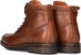 Van Lier 2355900 Volwassenen Heren sneakersVrije tijd half-hoog Cognac - Thumbnail 2