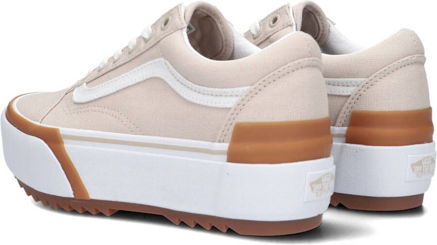 Vans Beige Lage Sneakers Ua Old Skool Stacked