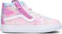 Vans SK8-Hi Side Zip Tapered Roze Peuter - Thumbnail 4