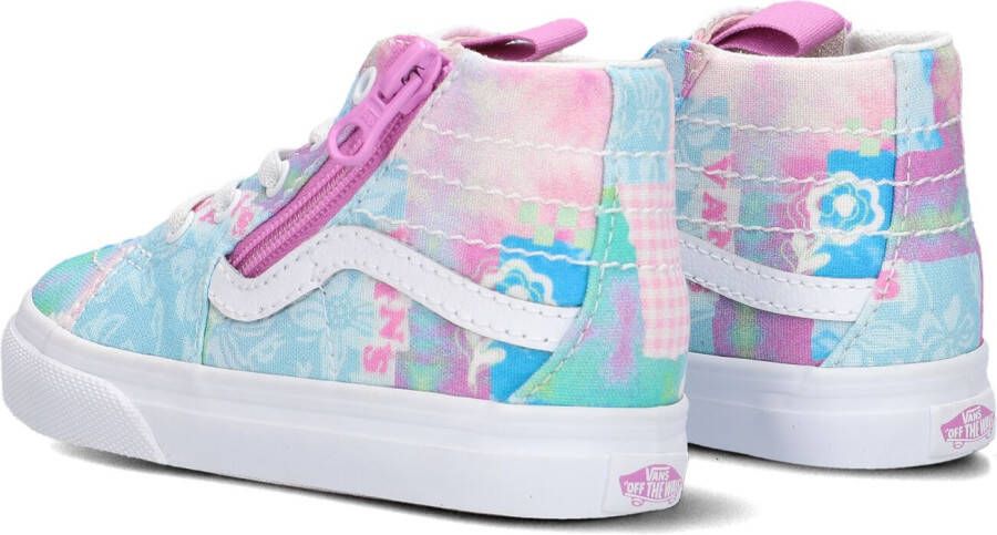 Vans Roze Hoge Sneaker Sk8-hi Side Zip