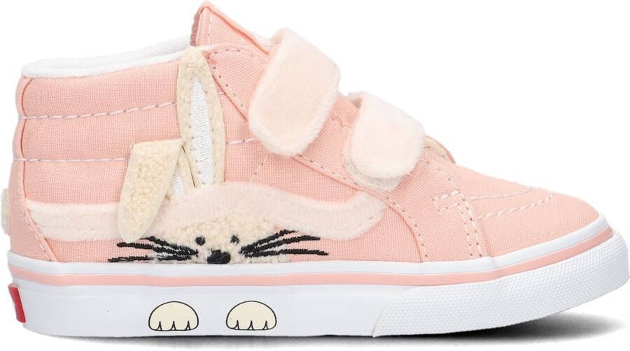 Vans Roze Hoge Sneaker Sk8-mid Reissue V Rabbit
