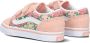 Vans TD Old Skool V Roze met bloemen Peuter - Thumbnail 4