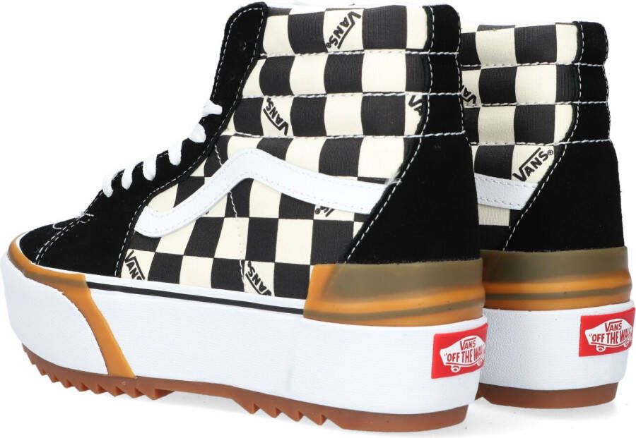 Vans Zwarte Hoge Sneaker Ua Sk8-hi Stacked