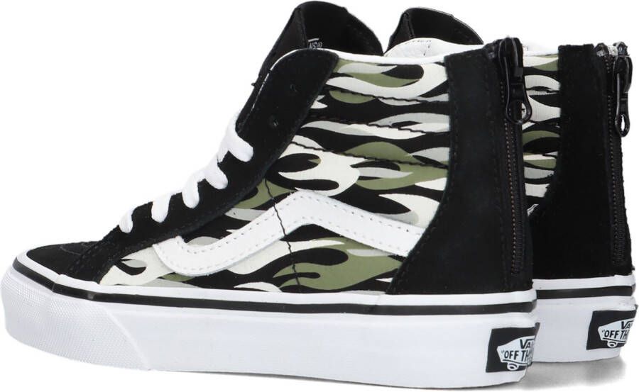 Vans Zwarte Hoge Sneaker Uy Sk8-hi Zip