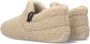 Verbenas Yeti Pantoffels Sloffen Dames Beige - Thumbnail 5