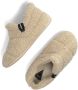 Verbenas Yeti Pantoffels Sloffen Dames Beige - Thumbnail 7