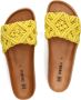 Verbenas Raga Knots Slippers Dames Geel - Thumbnail 6