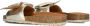 VERBENAS Slippers Dames Rani Maat: 41 Materiaal: Leer Kleur: Goudkleurig - Thumbnail 3