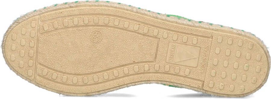 VERBENAS Groene Espadrilles Carmen