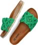 VERBENAS Slippers Dames Raga Knots Maat: 37 Materiaal: Textiel Kleur: Groen - Thumbnail 8
