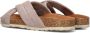 VERBENAS Slippers Dames Riot Maat: 42 Materiaal: Leer Kleur: Taupe - Thumbnail 3