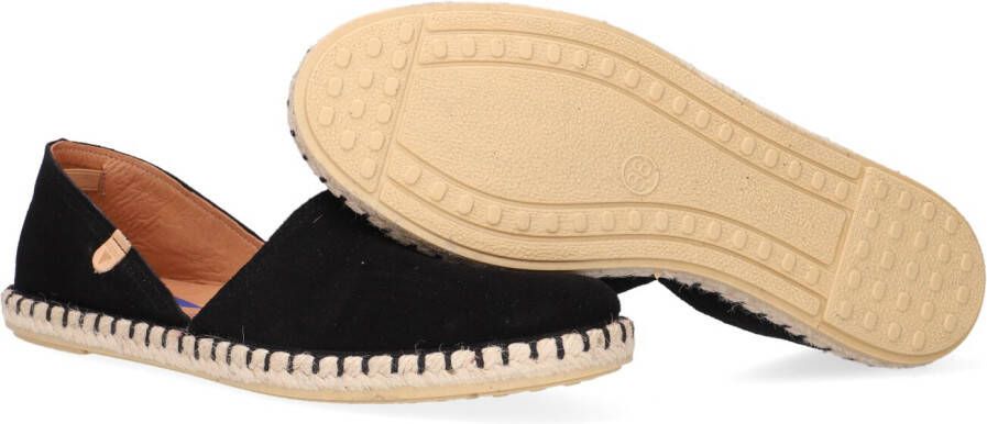 VERBENAS Zwarte Espadrilles Carmen