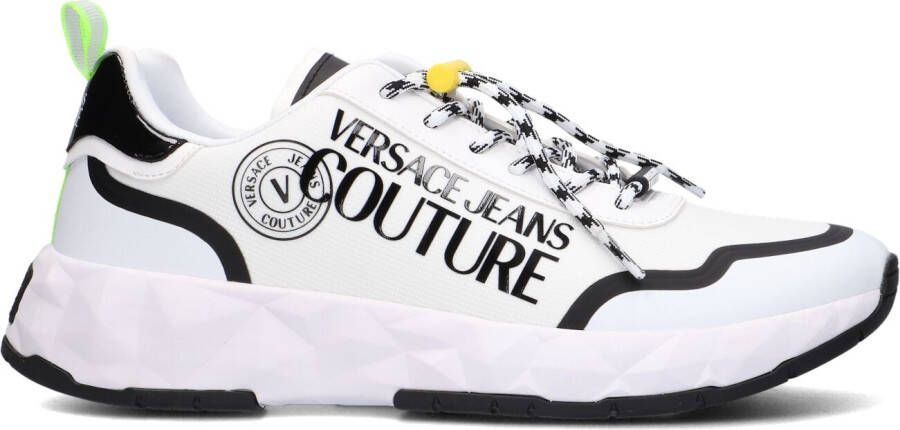 Versace Jeans Witte Lage Sneakers Fondo Atom Dis. 22