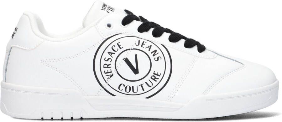 Versace Jeans Witte Lage Sneakers Fondo Brooklyn Dis. Sd1