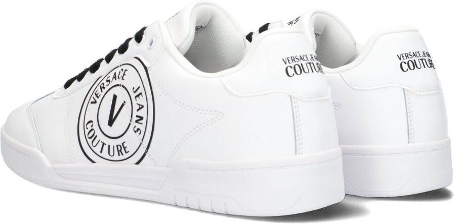 Versace Jeans Witte Lage Sneakers Fondo Brooklyn Dis. Sd1