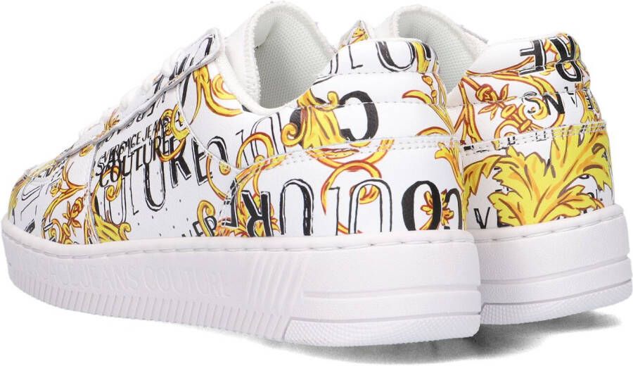 Versace Jeans Witte Lage Sneakers Fondo Meyssa