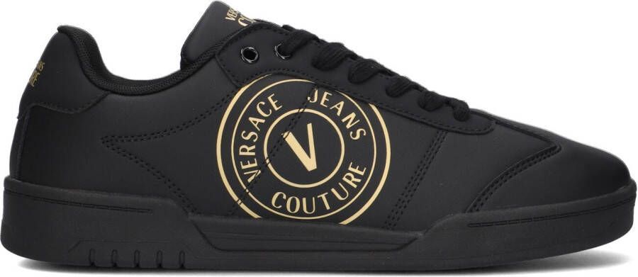 Versace Jeans Zwarte Lage Sneakers Fondo Brooklyn Dis. Sd1