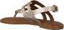 Verton S-10262 Sandalen Dames Goud - Thumbnail 4