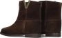 VIA ROMA 15 Enkellaarsjes Dames Santa Monica 2576 Maat: 40 Materiaal: Suède Kleur: Bruin - Thumbnail 4