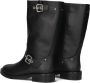 VIA ROMA 15 Laarzen Dames Biker Fibbie Middle Maat: 42 Materiaal: Leer Kleur: Zwart - Thumbnail 3