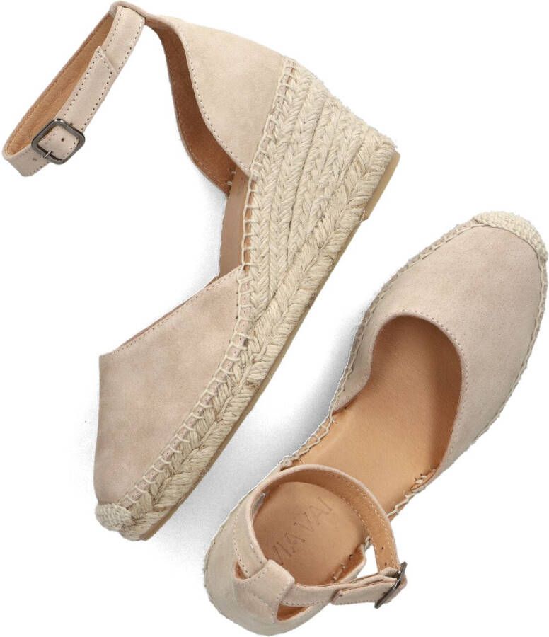 VIA VAI Beige Espadrilles Flora Braid