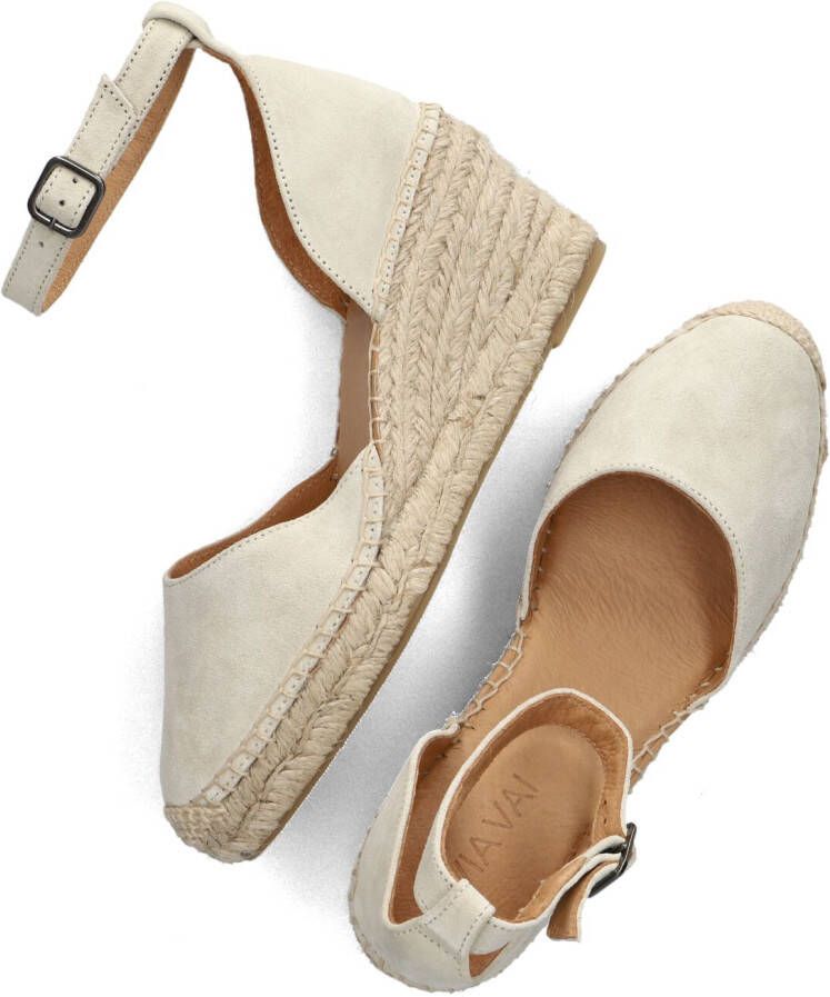 VIA VAI Beige Espadrilles Flora Braid