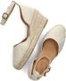 Via Vai Flora Braid Beige Sleehak Sandalen Beige Dames - Thumbnail 8