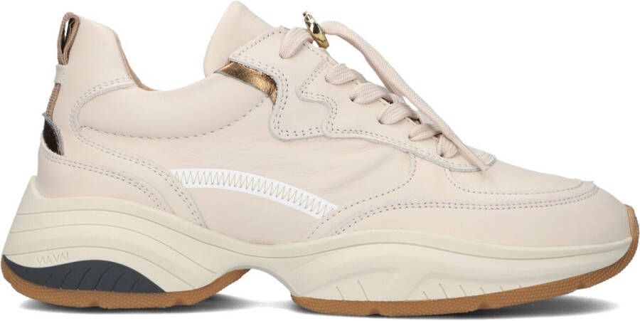 VIA VAI Beige Lage Sneakers Pepper