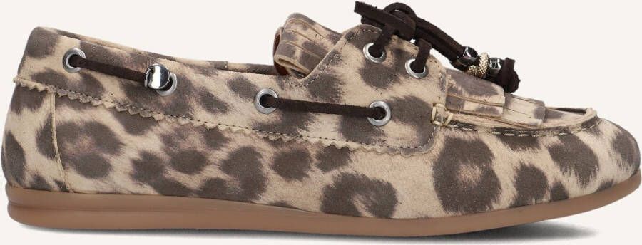 VIA VAI Beige Loafers June Loua
