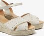 VIA VAI Dames Luisa Ayla Maat: 37 Materiaal: Leer Kleur: Beige - Thumbnail 4