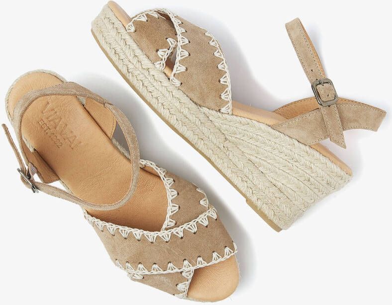 VIA VAI Beige Sandalen Luisa Ayla