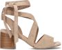 VIA VAI Sandalen Dames Polly Shade Maat: 39 Materiaal: Suède Kleur: Beige - Thumbnail 3
