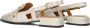 VIA VAI Slingbacks Dames Jazz Tammi Maat: 37 Materiaal: Leer Kleur: Beige - Thumbnail 5