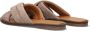 VIA VAI Slippers Dames Harita Liv Maat: 37 Materiaal: Suède Kleur: Beige - Thumbnail 4