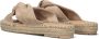 Via Vai Beige Espadrille Sliders Mondi LUZ Beige Dames - Thumbnail 5