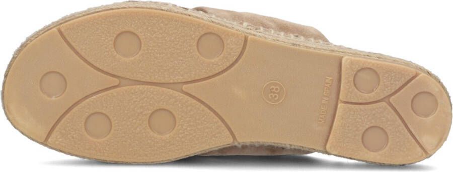 VIA VAI Beige Slippers Mondi Luz