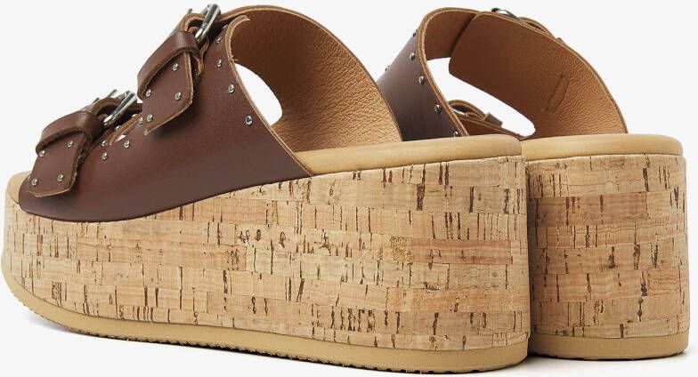 VIA VAI Beige Slippers Sissel Mira