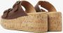 VIA VAI Slippers Dames Sissel Mira Maat: 37 Materiaal: Leer Kleur: Zand - Thumbnail 3