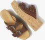 VIA VAI Slippers Dames Sissel Mira Maat: 37 Materiaal: Leer Kleur: Zand - Thumbnail 5