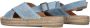VIA VAI Sandalen Dames Mondi Sun Maat: 41 Materiaal: Suède Kleur: Blauw - Thumbnail 5