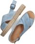 VIA VAI Sandalen Dames Mondi Sun Maat: 41 Materiaal: Suède Kleur: Blauw - Thumbnail 7